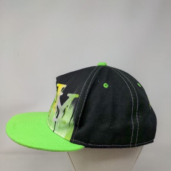 NY New York Snapback Hat Multicolor One Size Embroidered 6 Panel Fashion Cap - Picture 3 of 7